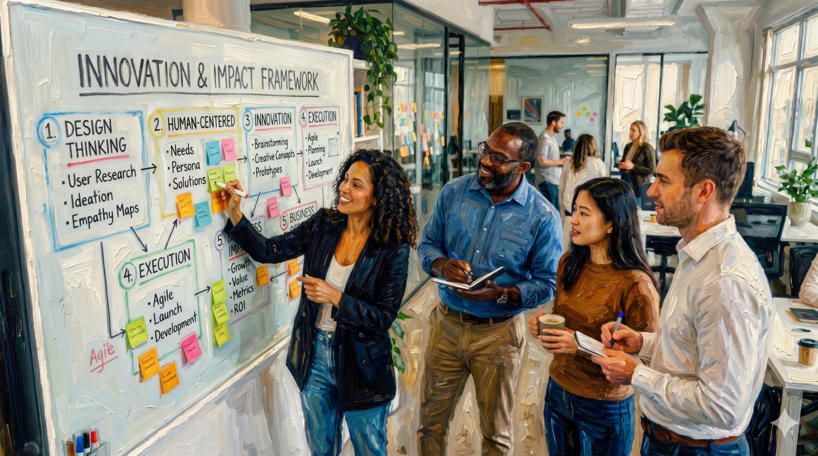 TVBS framework: design thinking and execution