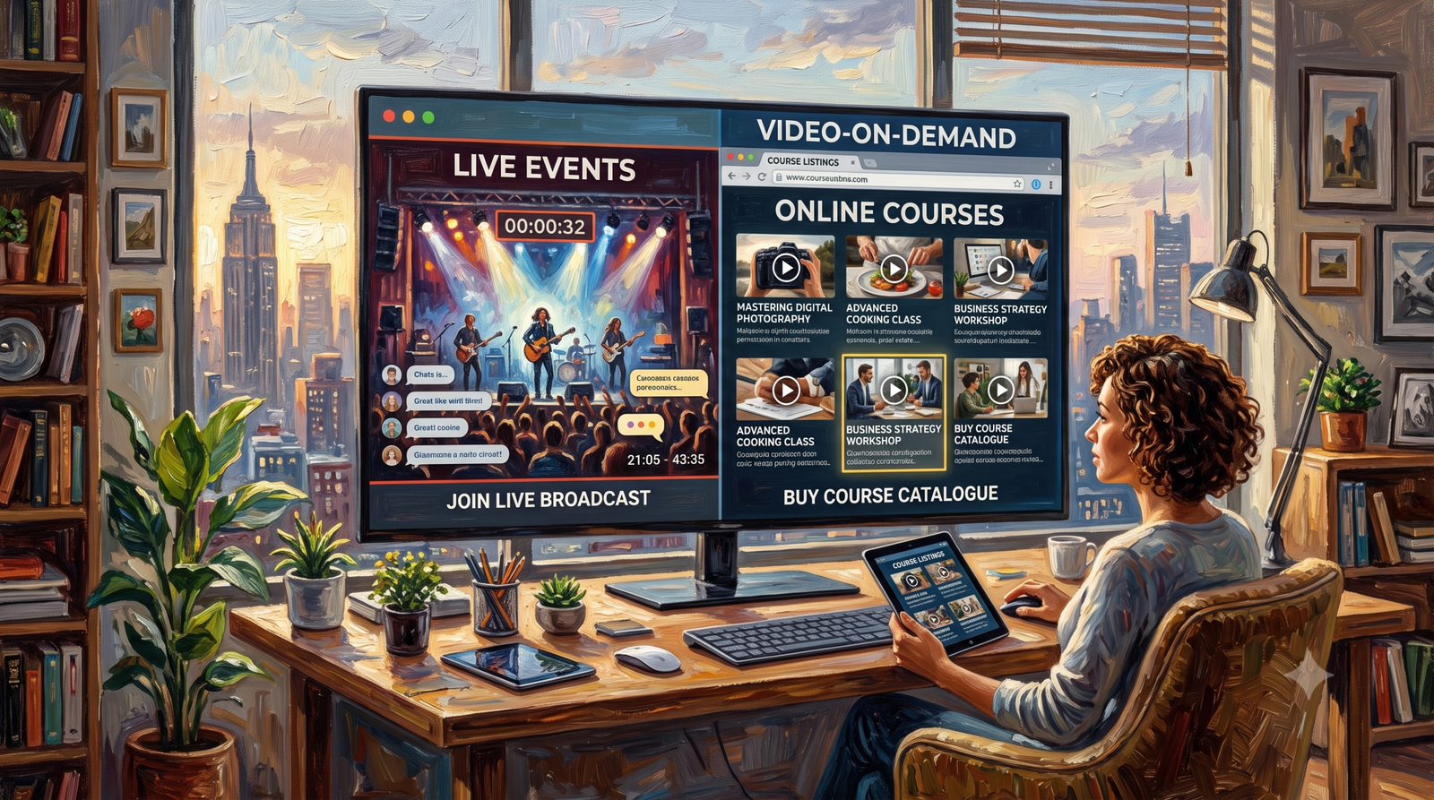 Live Events & Video-on-Demand